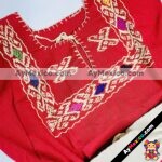 rj0068 Blusa artesanal bordado a mano mujer mayoreo fabricante proveedor taller maquilador (1)