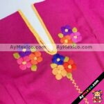 rj0097 Blusa artesanal flores bordado a mano mujer mayoreo fabricante proveedor taller maquilador (1)