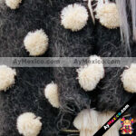 rj0112 Gaban poncho zarape artesanal estambre bordado a mano mujer mayoreo fabricante proveedor taller maquilador (1)