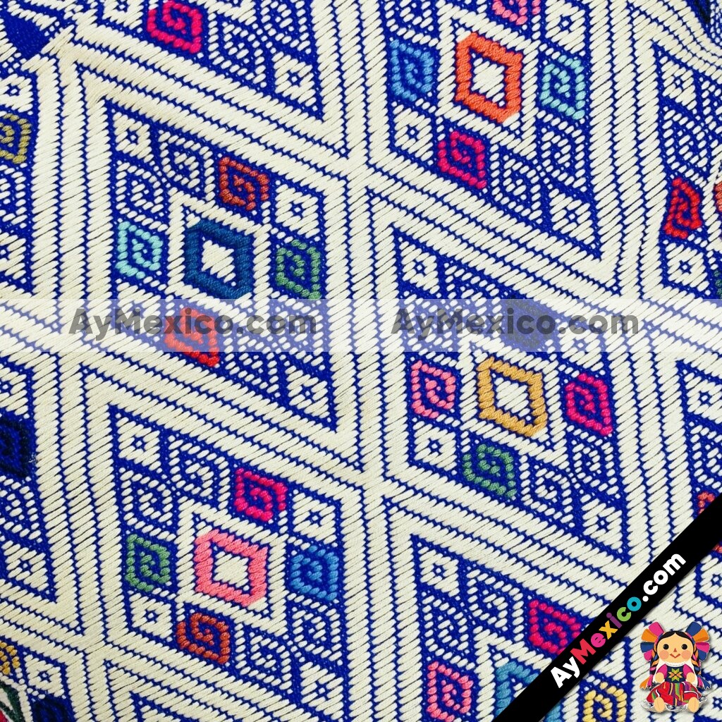 rj0116 Par de Cojines artesanal estambre bordado a mano mujer mayoreo fabricante proveedor taller maquilador (2)