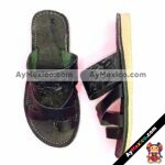 zs00602 Huarache artesanal piso mujer mayoreo fabricante calzado zapatos proveedor sandalias taller maquilador (1)