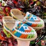 zj00617 Huarache artesanal piso infantil mayoreo fabricante calzado zapatos proveedor sandalias taller maquilador