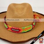 aj00038 Toquilla cinta tejida a mano para sombrero de hilo artesanal colores al azar medida 3×69 cm mayoreo fabricante proveedor taller maquilador (1)