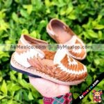 zs00745 Huarache artesanal piso bebe mayoreo fabricante calzado zapatos proveedor sandalias taller maquilador
