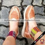 zj00741 Huarache artesanal piso mujer mayoreo fabricante calzado zapatos proveedor sandalias taller maquilador