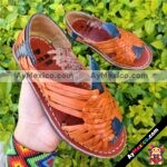 zs00759 Huarache artesanal piso infantil mayoreo fabricante calzado zapatos proveedor sandalias taller maquilador
