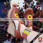 zs00763 Huarache artesanal plataforma mujer mayoreo fabricante calzado zapatos proveedor sandalias taller maquilador