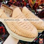 zj00766 Huarache artesanal piso hombre mayoreo fabricante calzado zapatos proveedor sandalias taller maquilador (1)