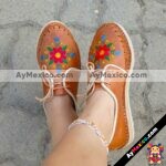 zj00770 Huarache artesanal piso mujer mayoreo fabricante calzado zapatos proveedor sandalias taller maquilador (2)
