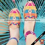 zj00799 Huarache artesanal piso mujer mayoreo fabricante calzado zapatos proveedor sandalias taller maquilador (3)
