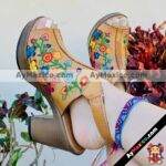 zs00775 Huarache artesanal plataforma mujer mayoreo fabricante calzado zapatos proveedor sandalias taller maquilador (1)