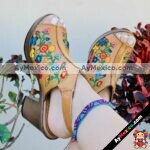 zs00775 Huarache artesanal plataforma mujer mayoreo fabricante calzado zapatos proveedor sandalias taller maquilador (1)