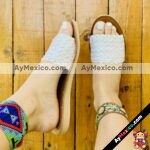 zs00789 Huaraches artesanales de piso mujer mayoreo fabricante calzado zapatos proveedor sandalias taller maquilador (2)