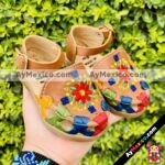 zs00858 Huaraches artesanales de piso bebe mayoreo fabricante calzado zapatos proveedor sandalias taller maquilador