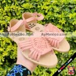 zs00859 Huaraches artesanales de piso infantil mayoreo fabricante calzado zapatos proveedor sandalias taller maquilador
