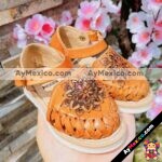 ZS01051 Huaraches Artesanales Piso Para Mujer Tan Mandala mayoreo fabricante calzado zapatos proveedor (1)